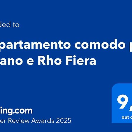 Appartamento Comodo Per Milano E Rho Fiera Dış mekan fotoğraf